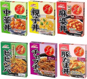 Набор готовых основ для риса Maruha Nichiro Golden Donburi 6 Flavors Assortment