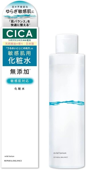 Увлажняющий восстанавливающий лосьон с CICA для чувствительной кожи Meishoku Repair & Balance Mild Lotion
