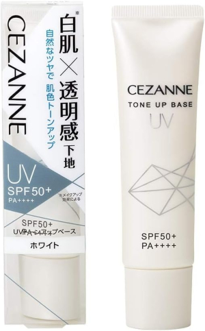 Тональная UV-база для выравнивания тона и защиты от солнца CEZANNE UV Tone Up Base