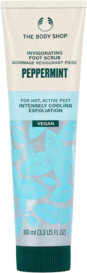 Освежающий скраб для ступней с ароматом перечной мяты The Body Shop PP Foot Scrub Peppermint