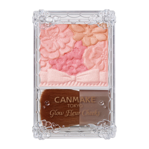 Многоцветные сияющие румяна CANMAKE Glow Fleur Cheeks