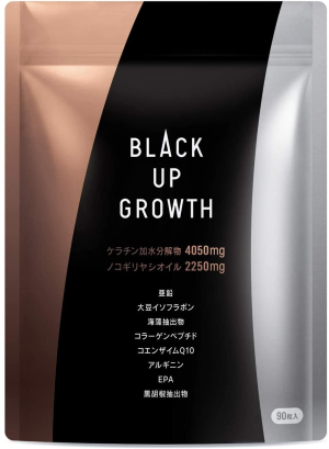 Комплекс для ухода за волосами BLACK UP GROWTH Hair Care Supplement Mix 20 Ingredients