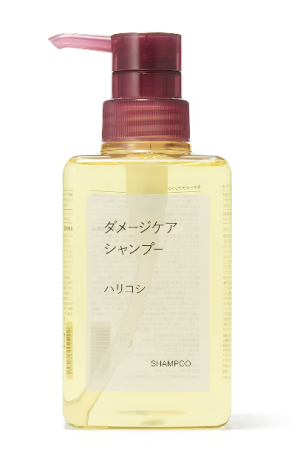 Восстанавливающий шампунь для возрастных сухих волос MUJI Damage Care Shampoo Harikoshi