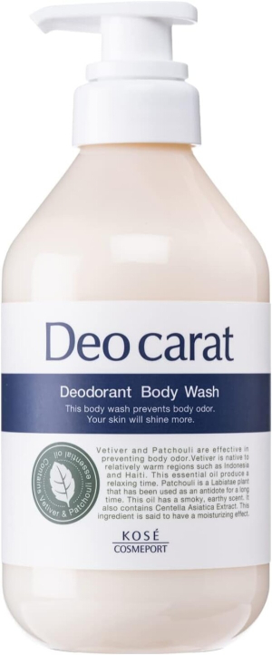 Гель для душа Борьба с неприятным запахом и воспалениями KOSE Deo Carat Deodorant Medicated Body Wash