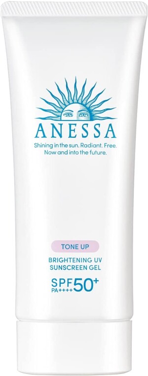 Отбеливающий санскрин для лица Shiseido ANESSA Whitening UV Sunscreen Gel (quasi-drug) SPF50+ PA++++