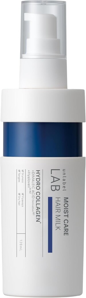 Увлажняющее молочко с коллагеном для сухих и поврежденных волос Unlabel LAB Moist Care Hair Milk N
