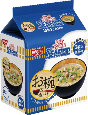 Лапша с морепродуктами Nissin Foods Cup Noodle Seafood