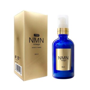 Антивозрастное молочко с NMN, стволовыми клетками и скваланом для упругой, подтянутой кожи NMN Renage GOLD MILK