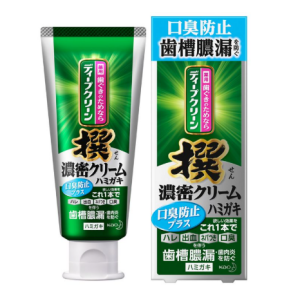 Крем-паста против пародонтита и неприятного запаха Kao Deep Clean Select Concentrated Cream Medicated Toothpaste Bad Breath Prevention Plus