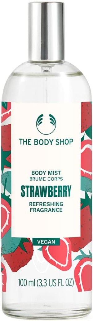 Мист для тела с ароматом клубники The Body Shop Body Mist Strawberry
