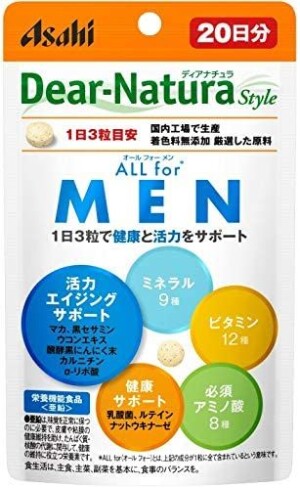 Витаминно-минеральный комплекс для мужчин Asahi Dear-Natura Style ALL For MEN