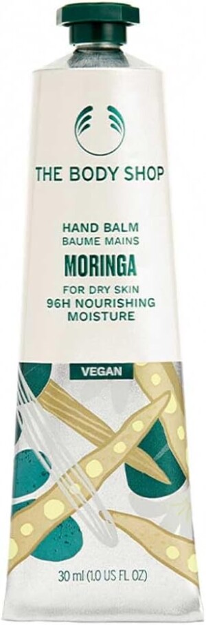 Питательный увлажняющий бальзам для рук с ароматом моринги The Body Shop Hand Balm MO