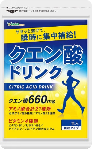 Диетический напиток для повышения эффективности тренировок SeedComs Citric Acid Drink