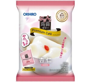 Премиальное желе из конняку с миндалем ORIHIRO Purunto Konnyaku Jelly Premium Cafe Annin