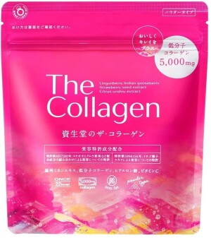 Коллаген с гиалуроновой кислотой и церамидами для эластичности кожи Shiseido The Collagen Powder