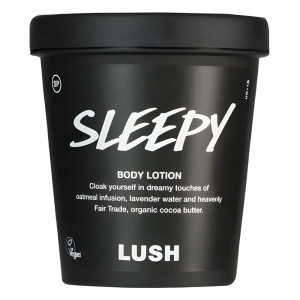 Увлажняющий лосьон для тела с овсяным молоком и лавандовой водой Lush Sleepy Body Lotion