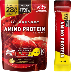 Сывороточный протеин BCAA EAA Ajinomoto Amino Vital Protein Lemon Flavor