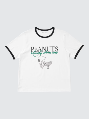 Футболка из коллекции «Peanuts» Uniqlo Peanuts UT