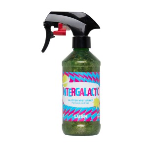 Освежающий спрей для тела и волос с мерцающими блёстками Lush Intergalactic Glitter Mist