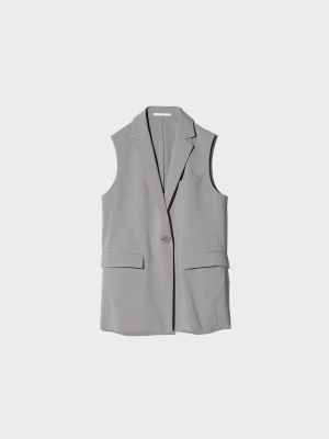 Удлинённый жилет Uniqlo Tailored Vest