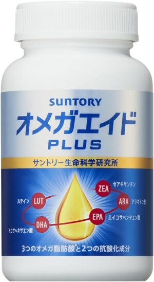 Комплекс с жирными кислотами Suntory Omega Aid PLUS ARA+DHA+EPA