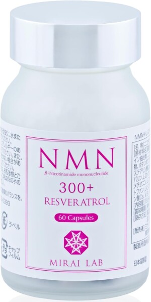 NMN + ресвератрол для замедления процесса старения MIRAI LAB NMN + Resveratrol
