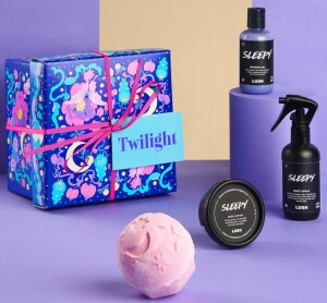 Подарочный набор для ухода за телом с ароматом лаванды и тонка Lush Twilight Gift